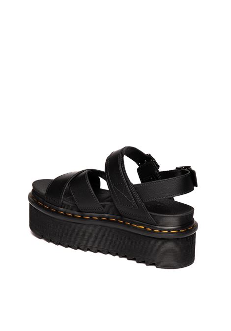 Black voss sandal DR. MARTENS | VOSS QUODLEATHER-BLACK